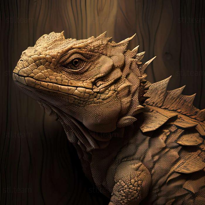 3D модель Uromastyx dispar (STL)